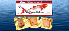 Wild Smoked Salmon Trio, 22 oz. Fiber Box